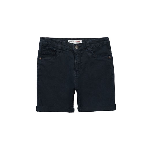 Czarne krótkie spodenki o kroju jeansów dla chłopca ze sklepu 5.10.15 w kategorii Spodenki chłopięce - zdjęcie 169703812