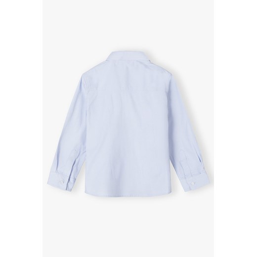 Niebieska koszula w prążki slim chłopięca z krawatem Max & Mia By 5.10.15. 92 5.10.15 okazyjna cena