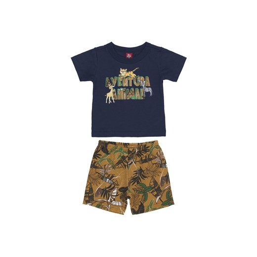 Komplet niemowlęcy dla chłopca - t-shirt + szorty ze sklepu 5.10.15 w kategorii Komplety niemowlęce - zdjęcie 169703862