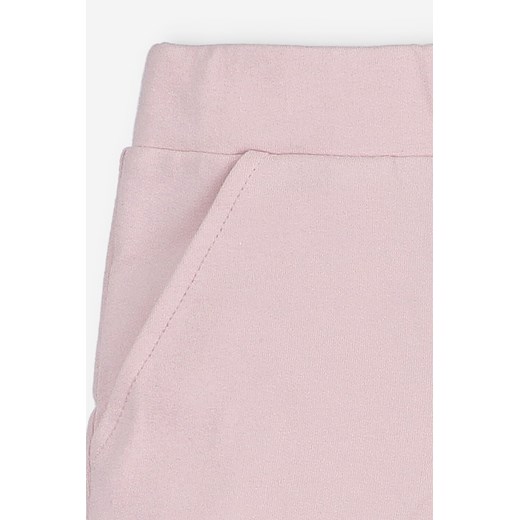 I Love Colors klasyczne spodnie dresowe dla dziewczynki- pudrowy róż I Love Colors 116/122 okazyjna cena 5.10.15