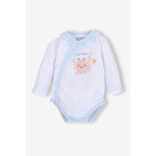 Body niemowlęce z bawełny organicznej dla dziewczynki ze sklepu 5.10.15 w kategorii Body niemowlęce - zdjęcie 169704172