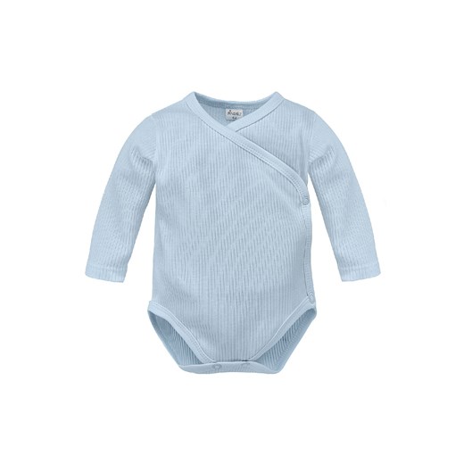 Body wiązane z długim rękawem Lovely Day Babyblue niebieski ze sklepu 5.10.15 w kategorii Body niemowlęce - zdjęcie 169704412
