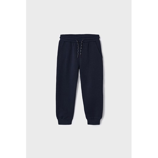 Granatowe spodnie dresowe chłopięce ze sklepu 5.10.15 w kategorii Spodnie chłopięce - zdjęcie 169705443