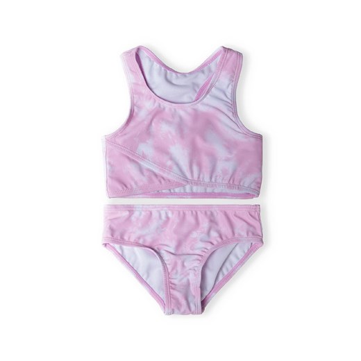 Dwuczęściowy kostium kąpielowy dziewczęcy- różowy Minoti 140/146 5.10.15