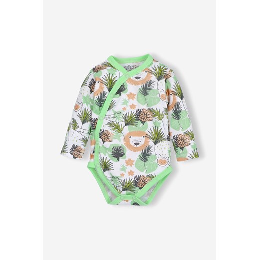 Body niemowlęce z bawełny organicznej - Lew ze sklepu 5.10.15 w kategorii Body niemowlęce - zdjęcie 169705680