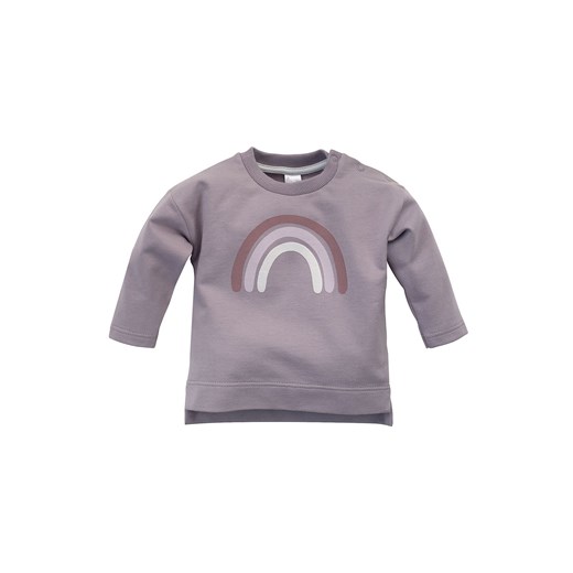 Bluza niemowlęca szara z tęczą ze sklepu 5.10.15 w kategorii Kaftaniki i bluzki - zdjęcie 169705801