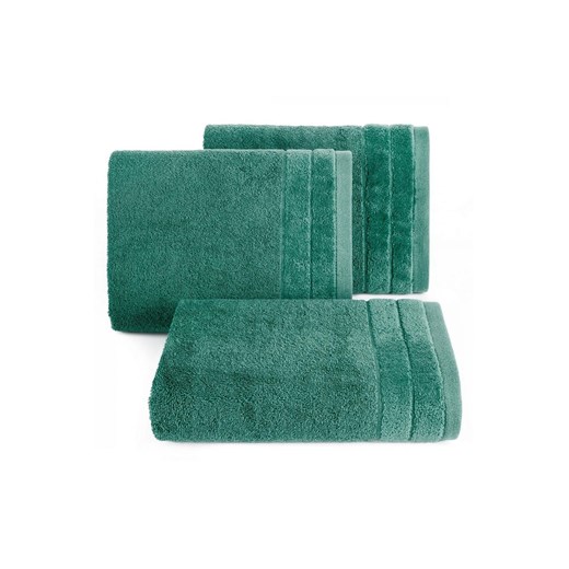 Ręcznik damla (13) 50x90 cm butelkowy zielony Eurofirany 50x90 5.10.15