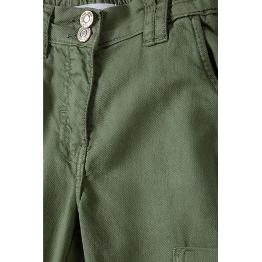 Spodnie typu bojówki dla dziewczynki khaki Minoti 158/164 5.10.15
