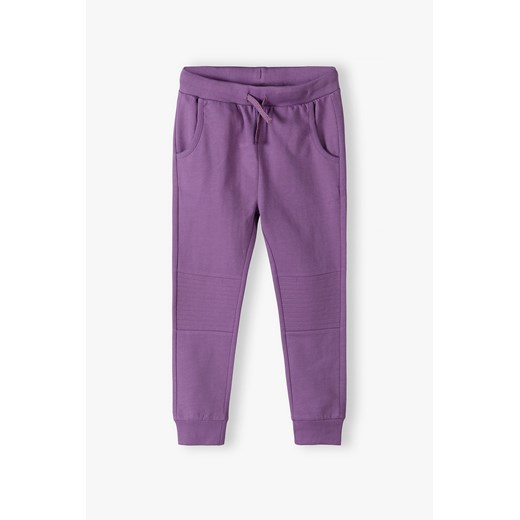 Fioletowe spodnie dresowe slim dla dziecka - 5.10.15. ze sklepu 5.10.15 w kategorii Spodnie chłopięce - zdjęcie 169706363