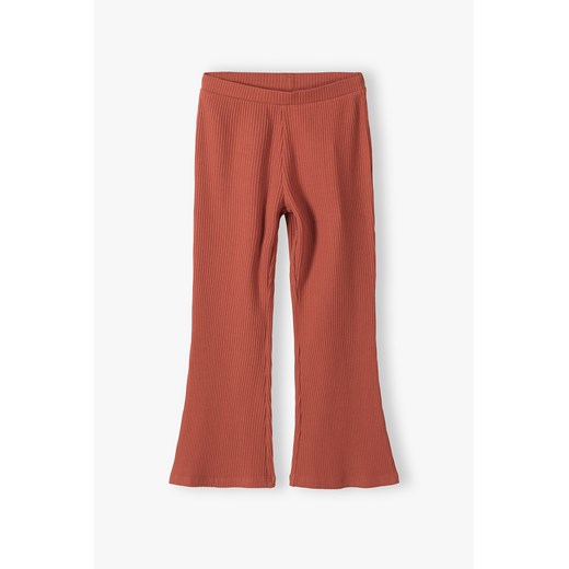 Spodnie dziewczęce dzianinowe flare ze sklepu 5.10.15 w kategorii Spodnie dziewczęce - zdjęcie 169706701