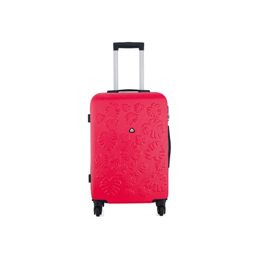 Duża twarda walizka (80 L) różowa - 70x44x30 cm Semi Line one size okazja 5.10.15