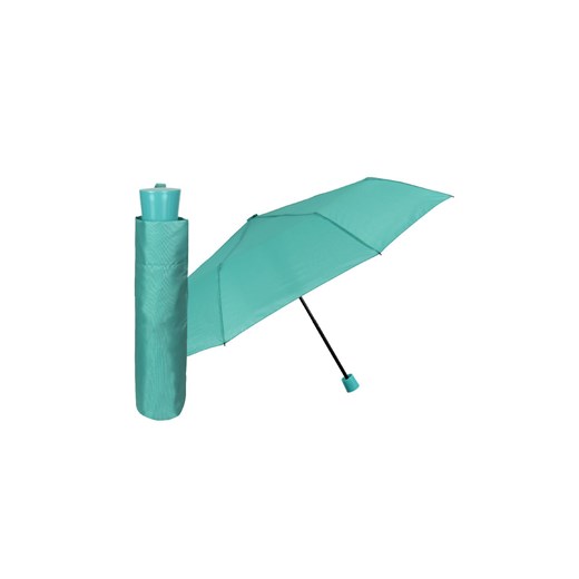 Parasol manualny mini turkusowy Ø98 cm Perletti one size wyprzedaż 5.10.15