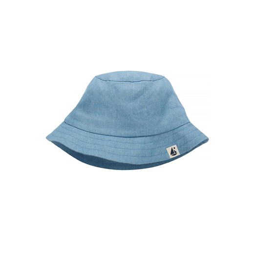Niebieski kapelusz dla chłopca sailor jeans ze sklepu 5.10.15 w kategorii Czapki dziecięce - zdjęcie 169707184