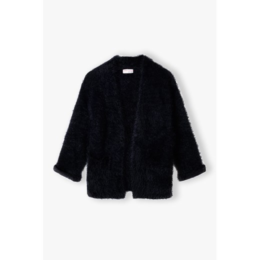 Czarny kardigan dziewczęcy ze sklepu 5.10.15 w kategorii Swetry dziewczęce - zdjęcie 169707350