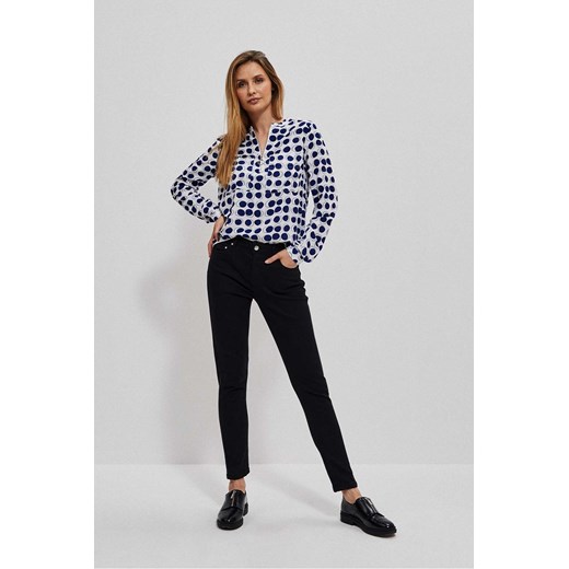 Spodnie damskie jeansowe typu push up Moodo ze sklepu 5.10.15 w kategorii Jeansy damskie - zdjęcie 169707382