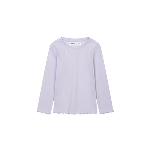 Liliowa bluzka dla dziewczynki z długim rękawem ze sklepu 5.10.15 w kategorii Bluzki dziewczęce - zdjęcie 169707952