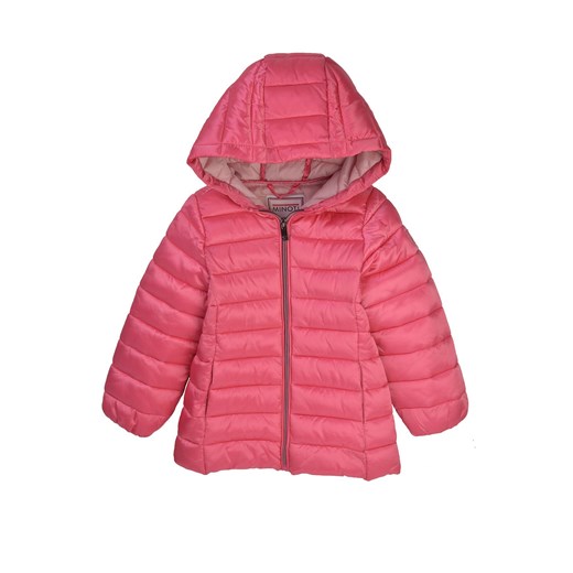 Różowa pikowana kurtka dla dziewczynki - Minotti ze sklepu 5.10.15 w kategorii Kurtki dziewczęce - zdjęcie 169708360