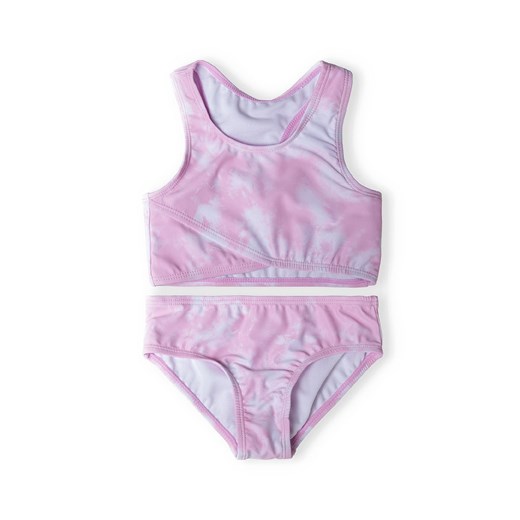 Dwuczęściowy kostium kąpielowy dla dziewczynki- różowy ze sklepu 5.10.15 w kategorii Stroje kąpielowe - zdjęcie 169708451