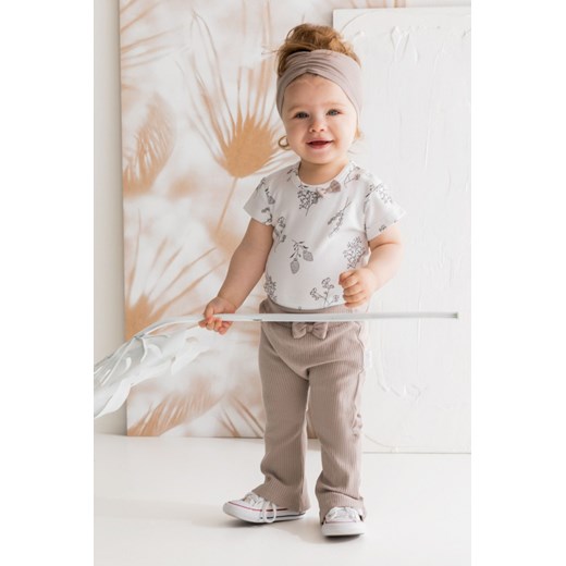 Bawełniane body niemowlęce z krótkim rękawem ze sklepu 5.10.15 w kategorii Body niemowlęce - zdjęcie 169708493