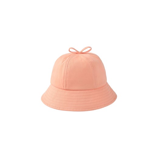 Pomarańczowy kapelusz dziewczęcy z kokardką 52/54 ze sklepu 5.10.15 w kategorii Czapki dziecięce - zdjęcie 169709000