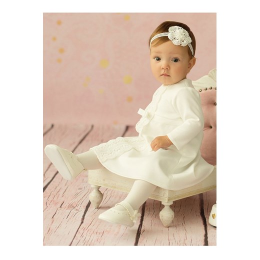 Sukienka niemowlęca na chrzest Zoja Balumi 80 5.10.15 okazja