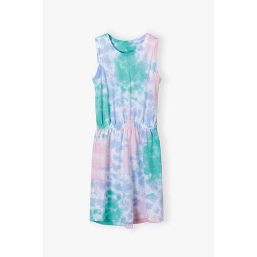 Kolorowa sukienka dla dziewczynki ze sklepu 5.10.15 w kategorii Sukienki dziewczęce - zdjęcie 169709143
