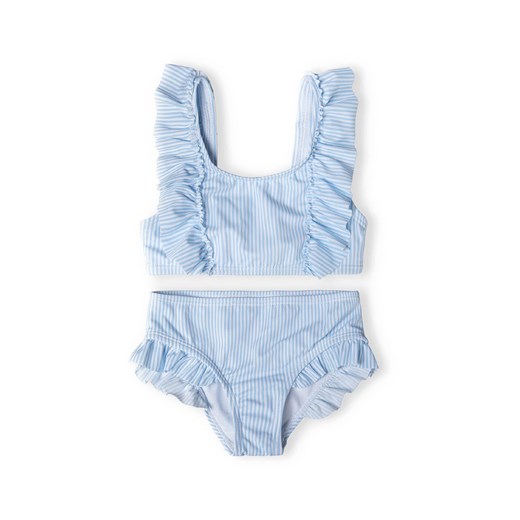 Dwuczęściowy kostium kąpielowy dziewczęcy- niebieski Minoti 146/152 5.10.15