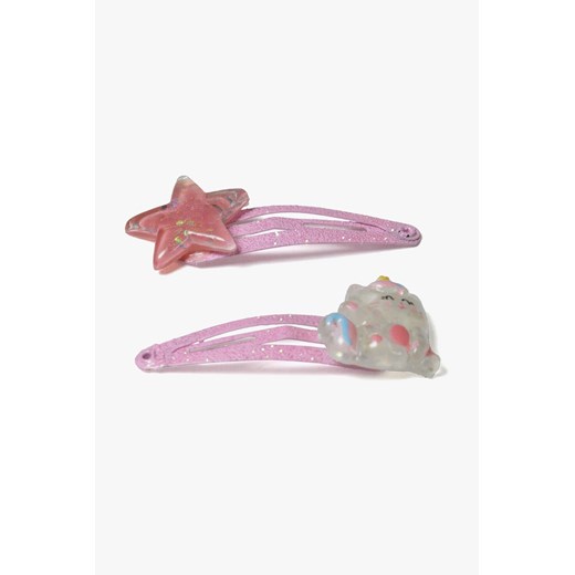 Różowe spinki do włosów -5.10.15. ze sklepu 5.10.15 w kategorii Ozdoby do włosów dziewczęce - zdjęcie 169709332