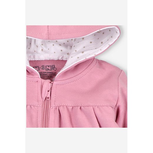 Bluza niemowlęca STARS z bawełny organicznej dla dziewczynki Nini 62 5.10.15