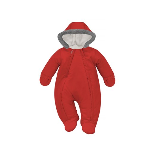 Kombinezon niemowlęcy zimowy Winter 2023 czerwony ze sklepu 5.10.15 w kategorii Kombinezony i kurtki - zdjęcie 169709681