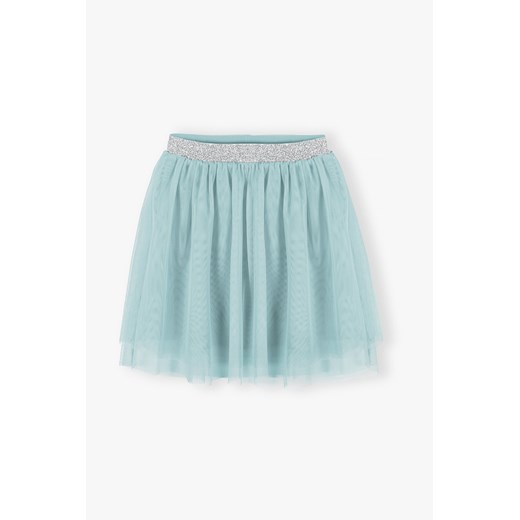 Tiulowa miętowa spódnica dla dziewczynki ze sklepu 5.10.15 w kategorii Spódnice dziewczęce - zdjęcie 169709990