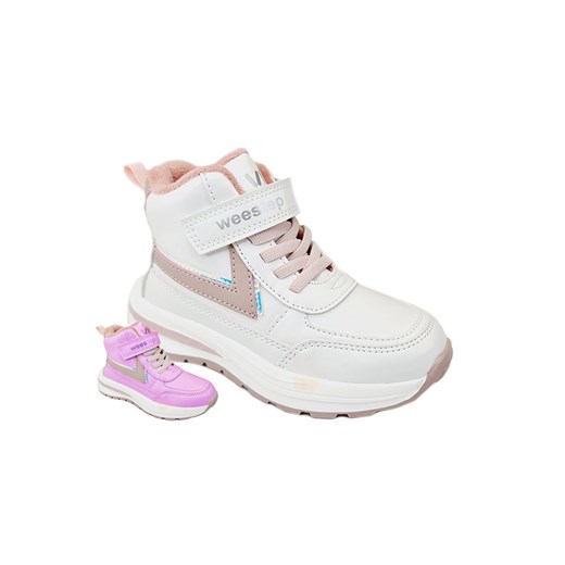 Buty sportowe dziewczęce zmieniające kolor Weestep- kameleon różowe ze sklepu 5.10.15 w kategorii Buty sportowe dziecięce - zdjęcie 169710160