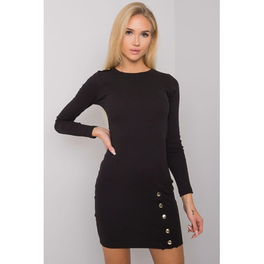 RUE PARIS Czarna sukienka ołówkowa - mini ze sklepu 5.10.15 w kategorii Sukienki - zdjęcie 169710371