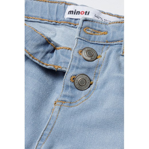 Jasnoniebieskie spodnie jeansowe skinny dla niemowlaka Minoti 92/98 5.10.15