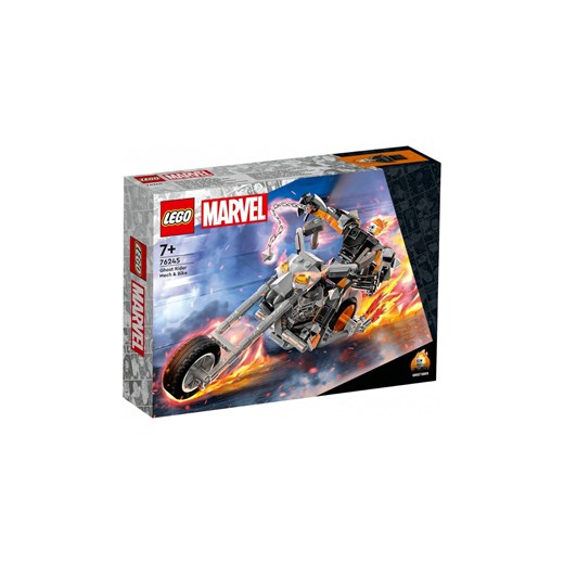 Klocki LEGO Super Heroes 76245 Upiorny Jeździec - mech i motor - 264 elementy, wiek 7 + ze sklepu 5.10.15 w kategorii Zabawki - zdjęcie 169710913