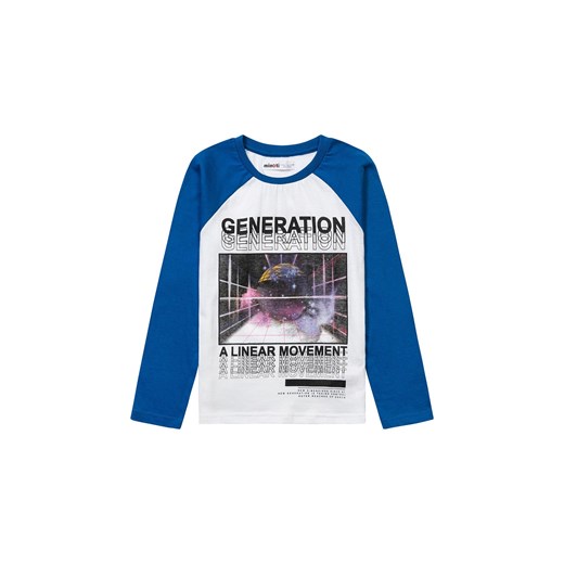 Bluzka chłopięca bawełniana z nadrukiem ze sklepu 5.10.15 w kategorii T-shirty chłopięce - zdjęcie 169711202