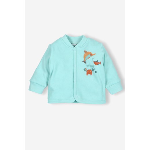 Bluza niemowlęca z bawełny organicznej dla chłopca ze sklepu 5.10.15 w kategorii Bluzy i swetry - zdjęcie 169711841