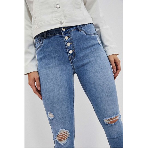 Spodnie damskie jeansowe typu rurki L promocja 5.10.15