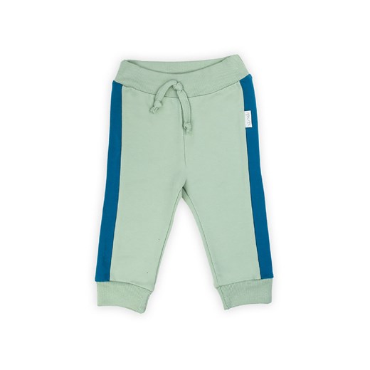 Oliwkowe spodnie dresowe dla chłopca ze sklepu 5.10.15 w kategorii Spodnie chłopięce - zdjęcie 169712344