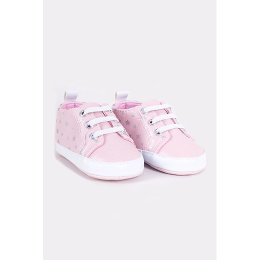Buciki, tenisówki niemowlęce różowe w gwiazdki ze sklepu 5.10.15 w kategorii Buciki niemowlęce - zdjęcie 169712580