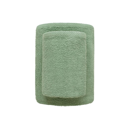 Bawełniany ręcznik frotte Ocelot seledynowy - 50x100 cm Faro 50x100 5.10.15