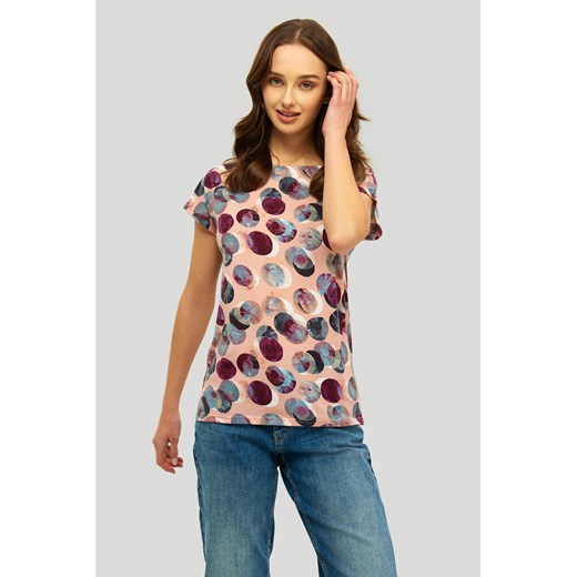 T-shirt damski we wzory ze sklepu 5.10.15 w kategorii Bluzki damskie - zdjęcie 169712881