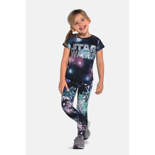 Legginsy dziewczęce w kolorowe wzory 200 den ze sklepu 5.10.15 w kategorii Spodnie dziewczęce - zdjęcie 169713030