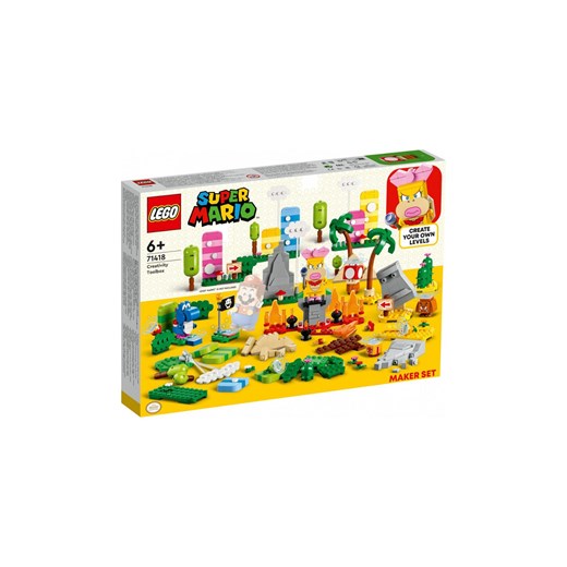 Klocki LEGO Super Mario 71418 Kreatywna skrzyneczka - zestaw twórcy - 588 Lego Super Mario one size 5.10.15