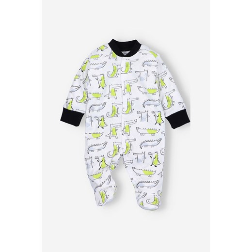 Pajac niemowlęcy z bawełny organicznej dla chłopca ze sklepu 5.10.15 w kategorii Pajacyki - zdjęcie 169713063