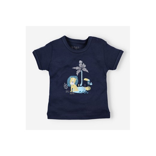 T-shirt niemowlęcy z bawełny organicznej dla chłopca ze sklepu 5.10.15 w kategorii Koszulki niemowlęce - zdjęcie 169713392