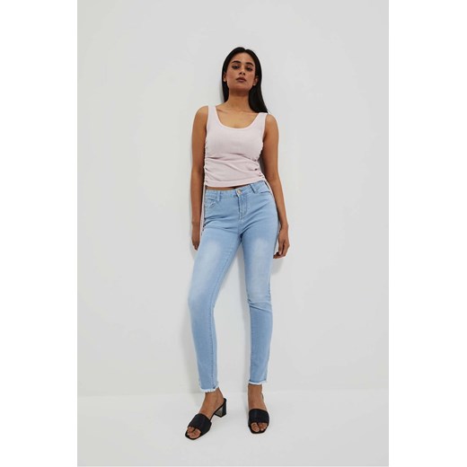 Spodnie damskie jeansowe typu push up ze sklepu 5.10.15 w kategorii Jeansy damskie - zdjęcie 169713720