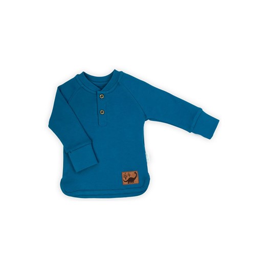 Bawełniana bluzka z długim rękawem chłopięca- morska ze sklepu 5.10.15 w kategorii T-shirty chłopięce - zdjęcie 169713930