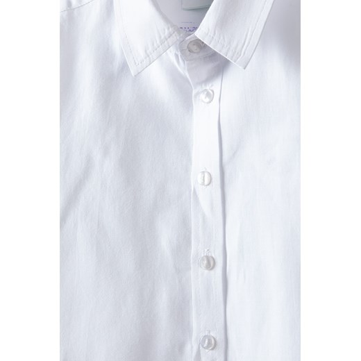 Elegancka biała koszula dla chłopca z długim rękawem regular Max & Mia By 5.10.15. 110 5.10.15