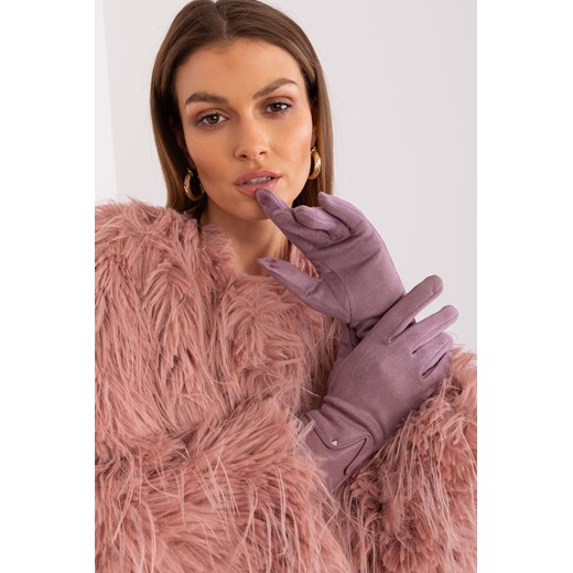 Dotykowe rękawiczki damskie fioletowy S/M promocja 5.10.15